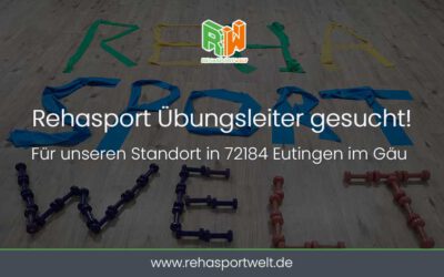 Jobangebot für Rehasport Übungsleiter