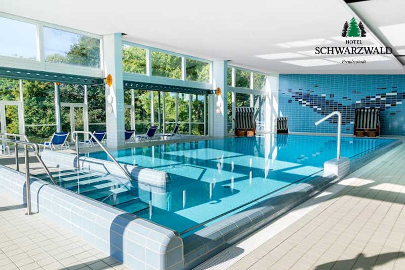 Rehasport Standort Anbieter Hotel Schwarzwald in Freudenstadt hier Pool für Rehasport im Wasser